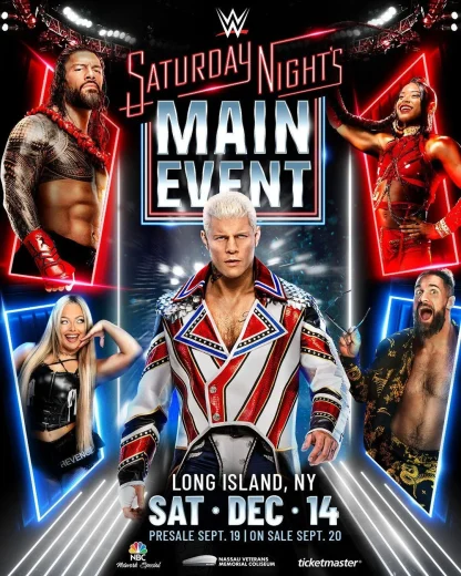 عرض WWE Saturday Night’s Main Event 2024 مترجم